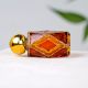 Tempting Orange Colour Glass Bottle for Perfume